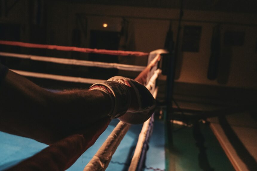boxer in a ring for boxing heavyweight predictions