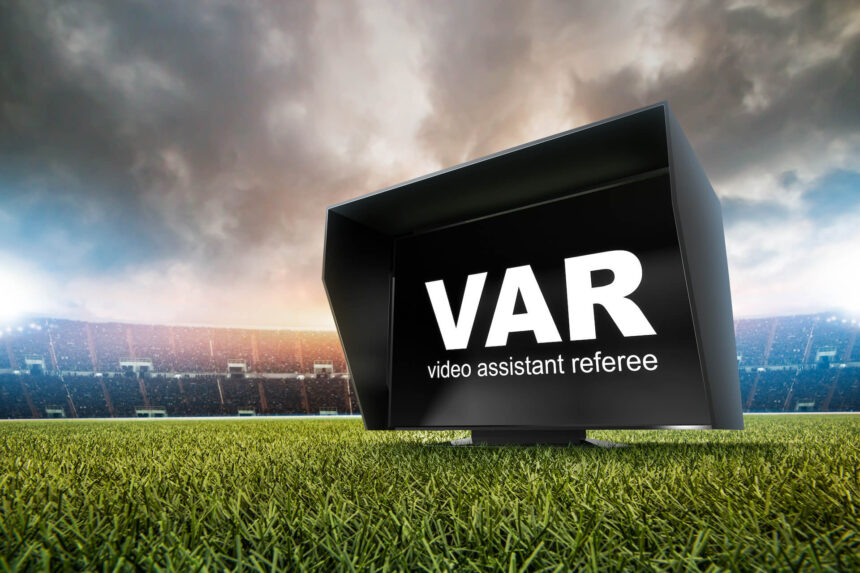 VAR showing disciplinary trends of football refs