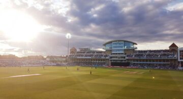 Using cricket betting tips at a T20 cricket match at Trent Bridge, Nottinghamshire